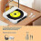 (White)KC-918 CD Player with LCD Screen Portable Bluetooth Speaker Audio Repeater for Home Car 3