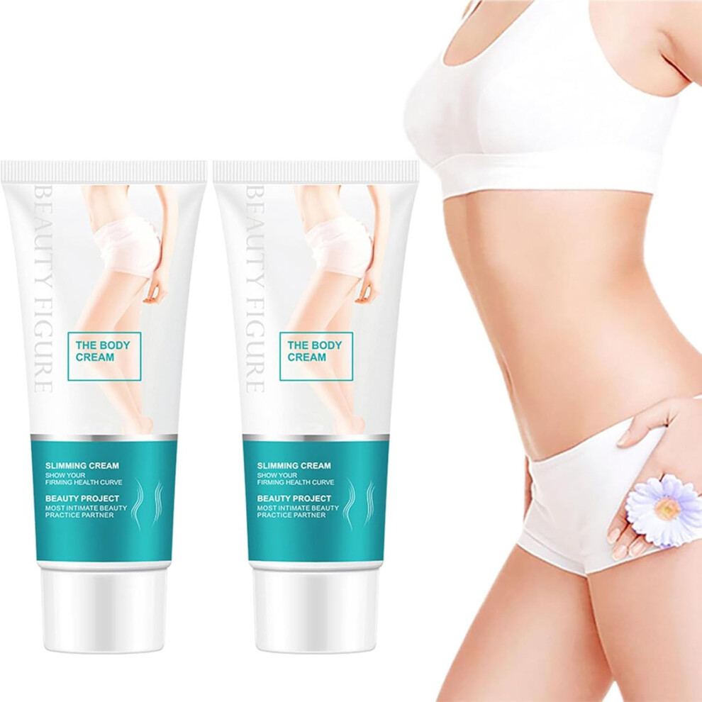 Body Firming Cream with Deep Hydration Skin Tightening Massage, 60g 2pcs for Women and Men
