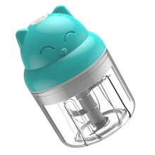 Electric Garlic Press Mincer Easy Clean Time Saving Transparent Body Garlic Crusher Grinder