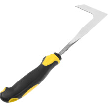 Garden Weeder Tool with Ergonomic AntiSlip Grip, Stainless Steel Crack Remover for Easy Weeding
