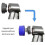 Staubsaugerzubehör für den Dyson V7 V8 3
