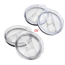 Set aus 2 20/30 OZ undichten Wasserbecherdeckel Verlaufsicherer Reiseersatz Geschenkdeckel Ersatz Vakuumdeckel zum Umrollen passen