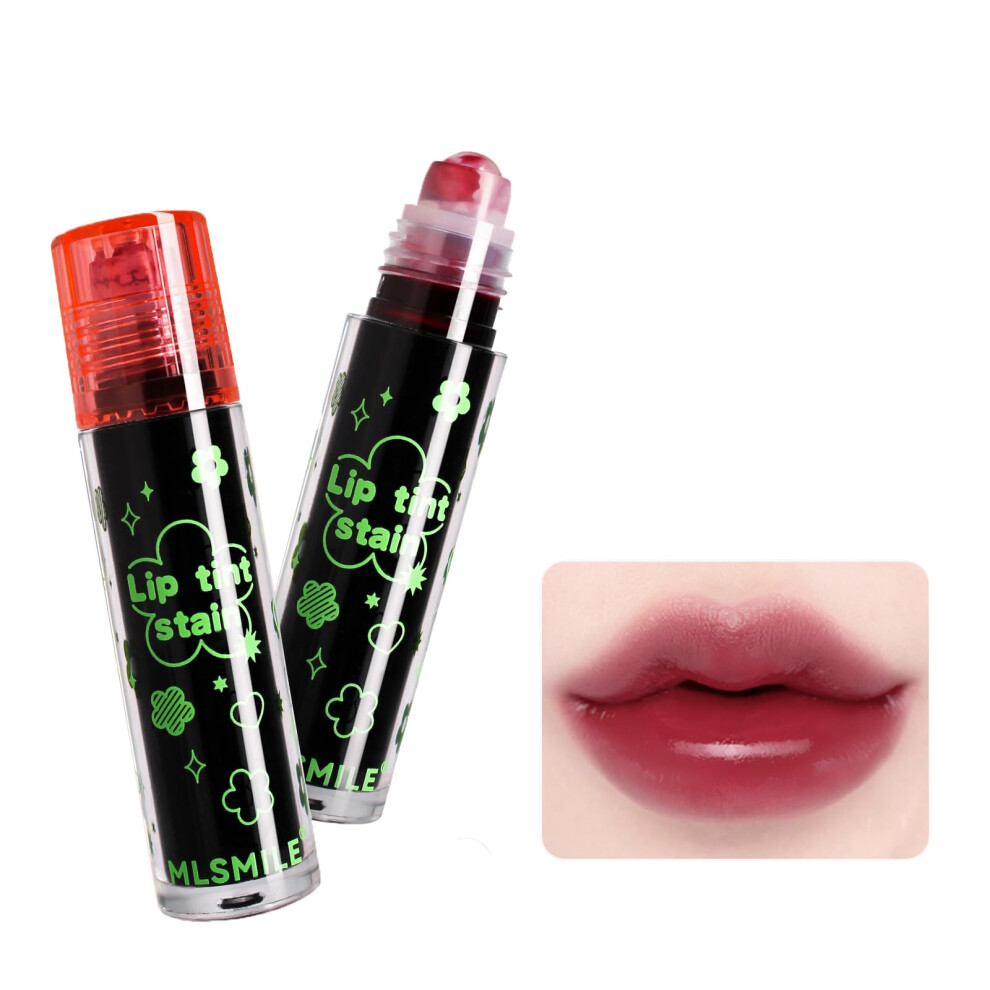 2 in 1 Lip and Cheek Tint, Long Lasting Matte Liquid Lipstick with Vivid Pigment, Shade 04