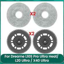 Ersatz-Moppplatten Pads für Dreame L10S Pro Ultra Heat, L20 Ultra, X40 Ultra Robot Vacuum Cleane