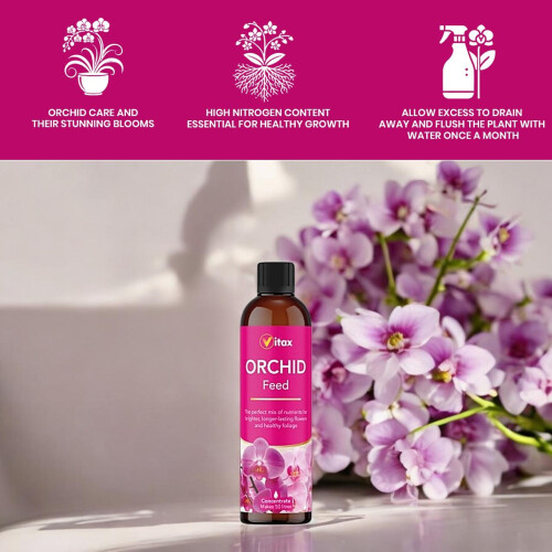 Vitax Vitax Orchid Liquid Feed 250ml Concentrated 2