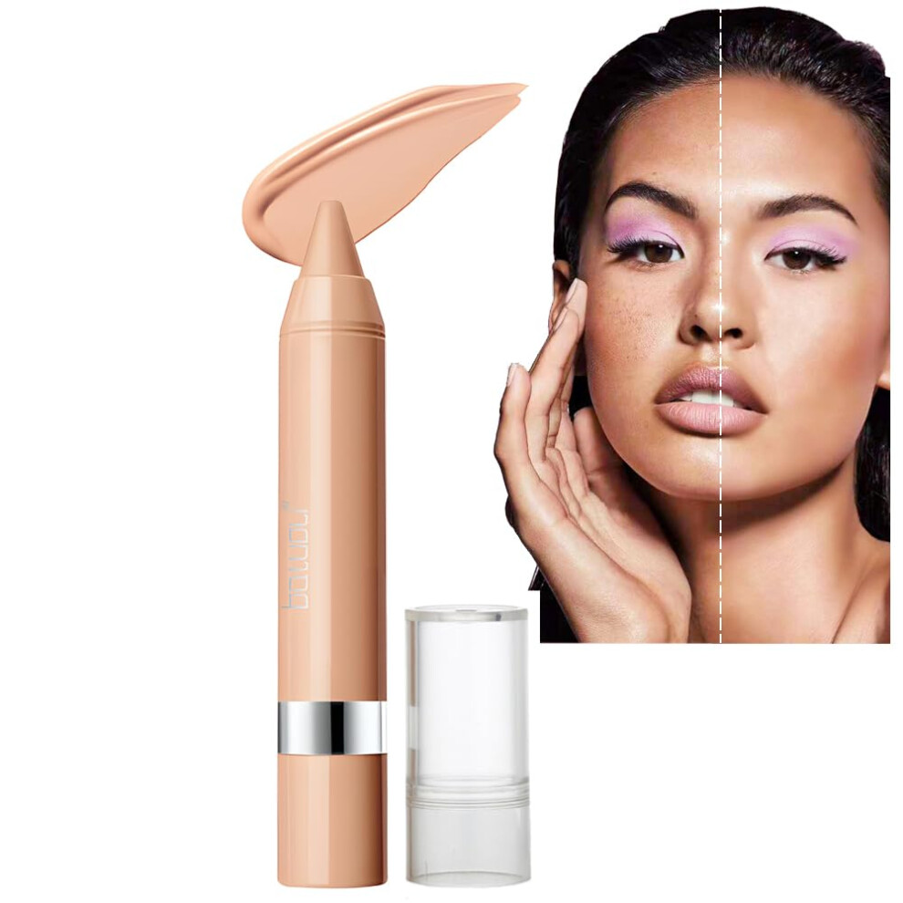 Concealer Stick with Precise Coverage Tip, Brightening Pigment, Neutral Creamy TwistUp Formula, 1pc