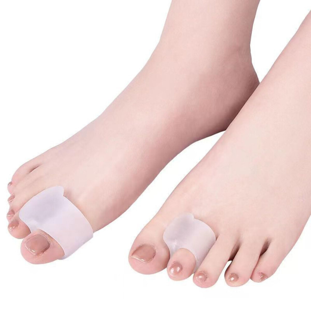 Toe Separators 8pcs Soft SEBS Gel Toe Spacers for Overlapping Toes and Bunions Alignment Support