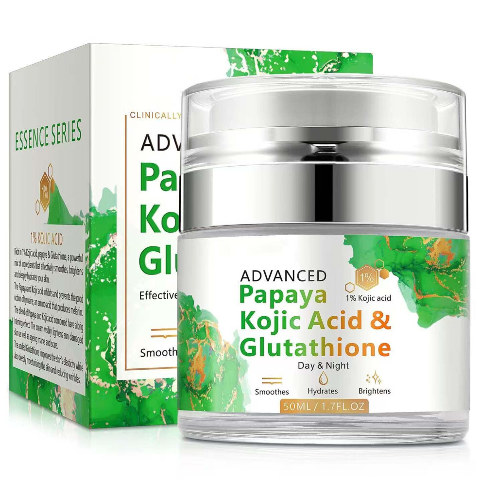 Cream Organic Papaya Moisturizing 50Ml Deep Hydration Nourishing Skin Face