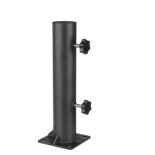 Patio Umbrella Base Outdoor Umbrella Stand Rustproof Heavy Duty Metal with Tool Install