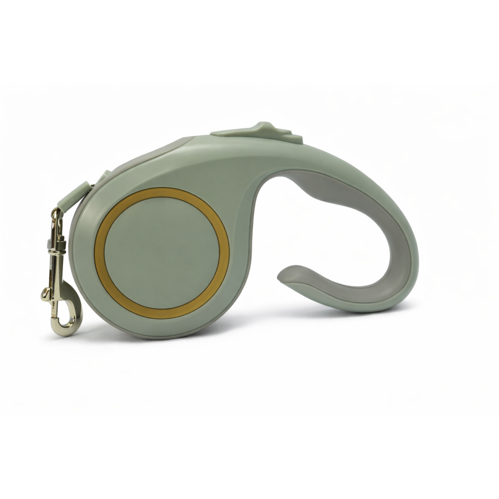 Arlinens (Light Green) Retractable Dog Leash