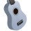 Soprano Ukulele Inc Bag Pick Strings Lavender Blue 3