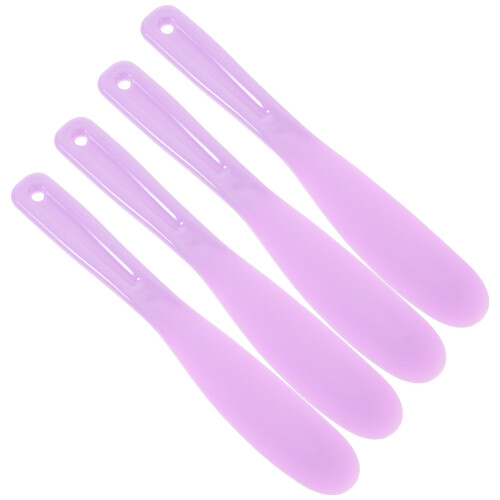 4Pièces Sticks Silicone Violets Pour Résine Outils 1