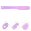 4Pièces Sticks Silicone Violets Pour Résine Outils 5
