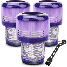 Für Dyson V11 Staubsauger: 3-Pack-HEPA-Filter: Ersatz für Drehmomentantriebs-Tiermodelle mit fortschrittlicher Filterung