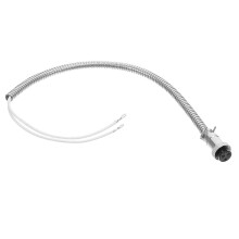 Popcorn Popper Replacement Power Cord, 3 Pinholes Power Cable for 8 Oz Kettles, Heat Resistant Wire for Theater Popcorn Making Machine