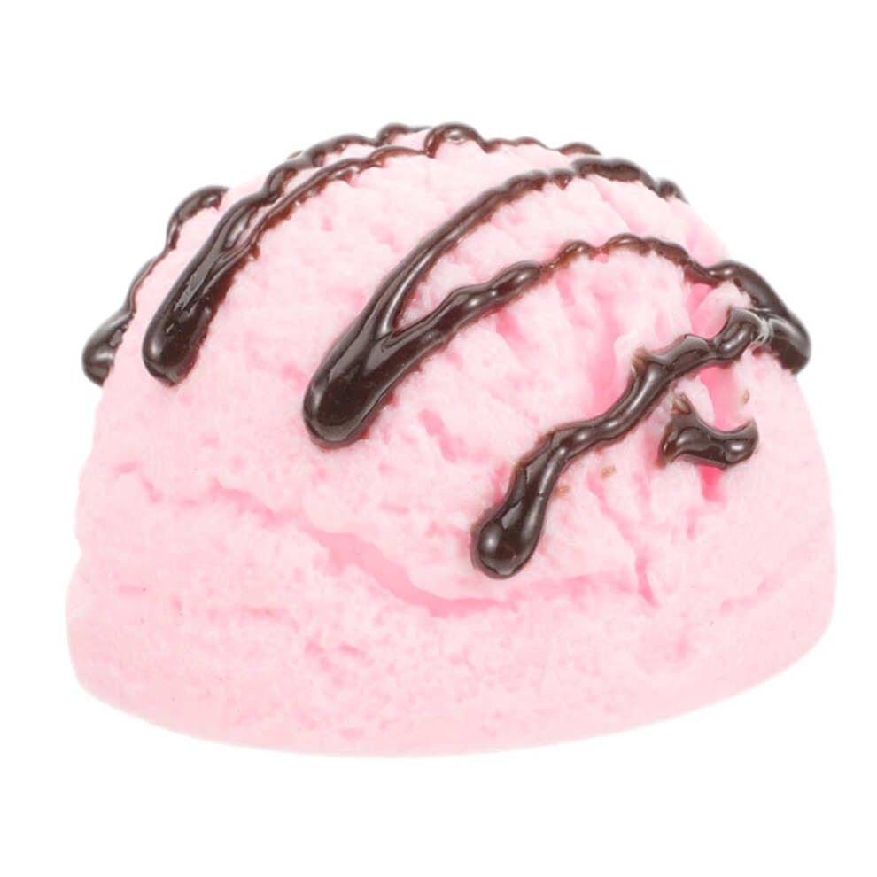 Fake Ice Cone Display Prop With Lifelike Design For Party Decor And Photography Cream 9053599889885