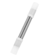 Universal Fishing Umbrella Spring Swivel Hinge White Plastic Iron