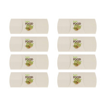 10Pcs Lightweight Disposable Burrito Wrapper Food Storage Bags