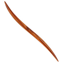 1Pc Brown Ebony Hair Stick Vintage Style Chinese Hairpin for Women