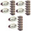 24Pcs Realistic Artificial Oyster Models Durable PVC Fake Food Props 5
