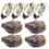 24Pcs Realistic Artificial Oyster Models Durable PVC Fake Food Props 2