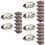 24Pcs Realistic Artificial Oyster Models Durable PVC Fake Food Props 8