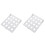 2Pcs Durable Plastic Shirt Folder Clothes Storage Organizer for Closet 2