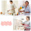 2pcs Clothes Hanger Hat Drying Rack Rotating Socks Drying Hanger Multi-Clips For Space Saving 10