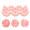 2pcs Clothes Hanger Hat Drying Rack Rotating Socks Drying Hanger Multi-Clips For Space Saving 3