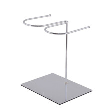 1Pc Stainless Steel Boots Display Rack Silver Durable Storage Holder