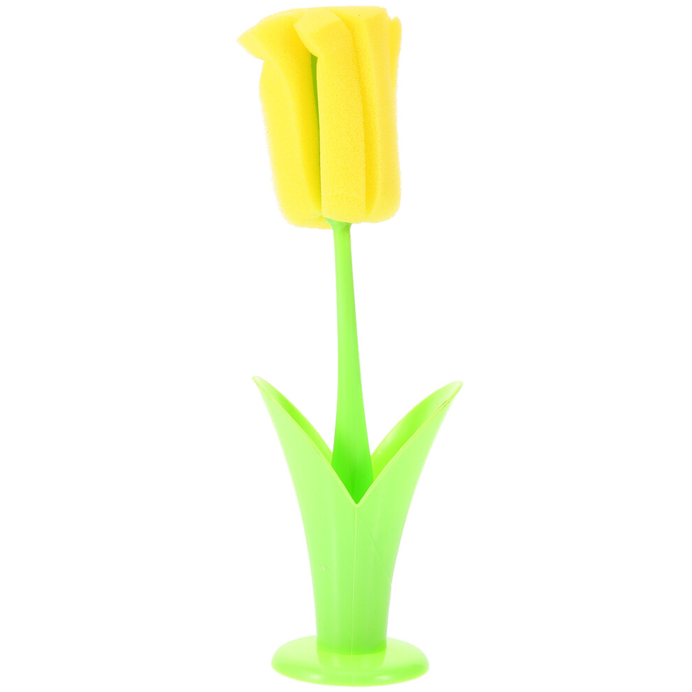 Sponge Cleaner Brush Water Bottle Scrubber Multi-Purpose Cleaning Aboofan