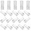20Pcs Clear Plastic Cord Knobs Replacement for Window Blind Tassels 1