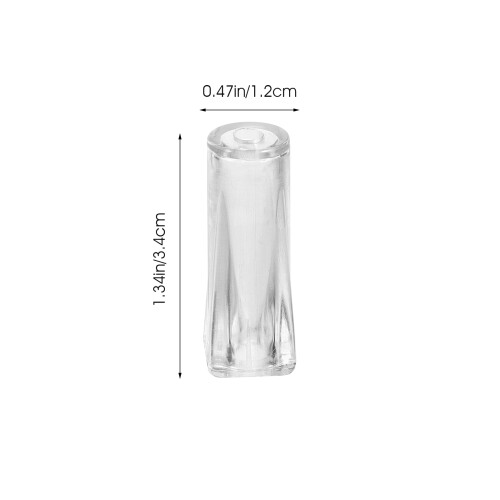 20Pcs Clear Plastic Cord Knobs Replacement for Window Blind Tassels 1