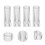 20Pcs Clear Plastic Cord Knobs Replacement for Window Blind Tassels 7