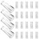20Pcs Clear Plastic Cord Knobs Replacement for Window Blind Tassels 8