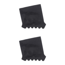 4St Rubber Laddervoeten Beschermkappen Zwart Slijtvast Antislip