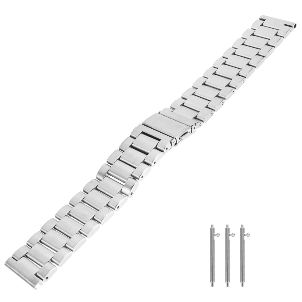 2Pcs Stainless Steel Watch Band Strap For Galaxy Gold 013609801961