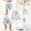 1Pièces Nappy Taille Pure Coton Blanche 2