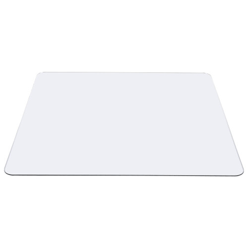 White Acrylic Adhesive Mirror Self-Stick Wall Mirror for Bathroom