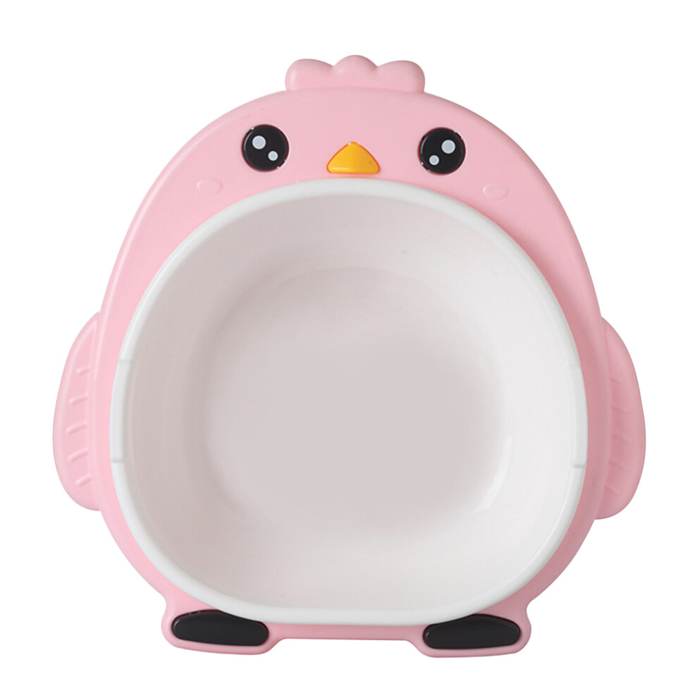 Aboofan Pink Infant Face Bathtub Baby Washbasin Compact Cartoon Design