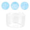 Récipient Nourriture Poisson Transparent Pour Aquarium 4