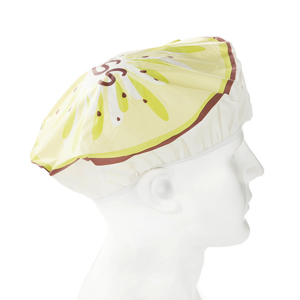 Aboofan 5 Pcs Cute Shower Cap Reusable Waterproof Bathing Hat For Adults