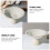 1Pc Premium Ceramic Dessert Plate Multi-Purpose Household Fruit Dish 7