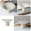 1Pc Premium Ceramic Dessert Plate Multi-Purpose Household Fruit Dish 8
