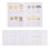12 sheets paper piping drawings for cupcake cookie decorating practice 1