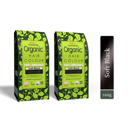 RADICO NATURAL ORGANIC ΜΑΥΡΟ (SOFT BLACK) ΒΑΦΗ ΜΑΛΛΙΩΝ