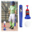 Kids Baseball Toy Blue Plastic Automatic Launcher Trainer 5