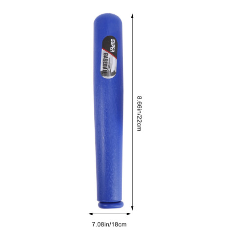 Kids Baseball Toy Blue Plastic Automatic Launcher Trainer 1