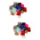 32Pièces Pompons En Fourrure Colorés Pour Décor Et Couture Confortable 7