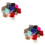 32Pièces Pompons En Fourrure Colorés Pour Décor Et Couture Confortable 6